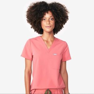 NWOT Limited Edition: Figs Pink Catarina top